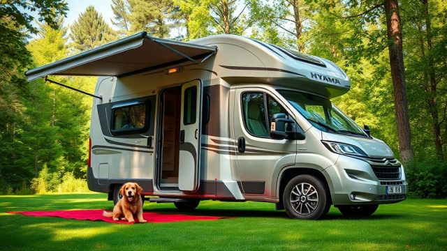 Campingurlaub mit Hund im Wohnmobil: Tipps für die Reise